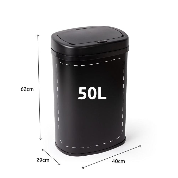 BluMill Sensor Prullenbak 50L afmetingen