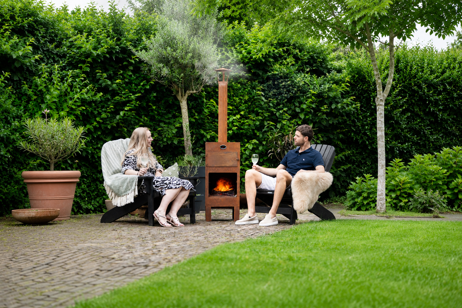 Een tuinhaard in de tuin: tips voor meer sfeer, warmte en gezelligheid!