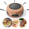 BluMill Terracotta Pizza Oven met Grill voor 6 personen