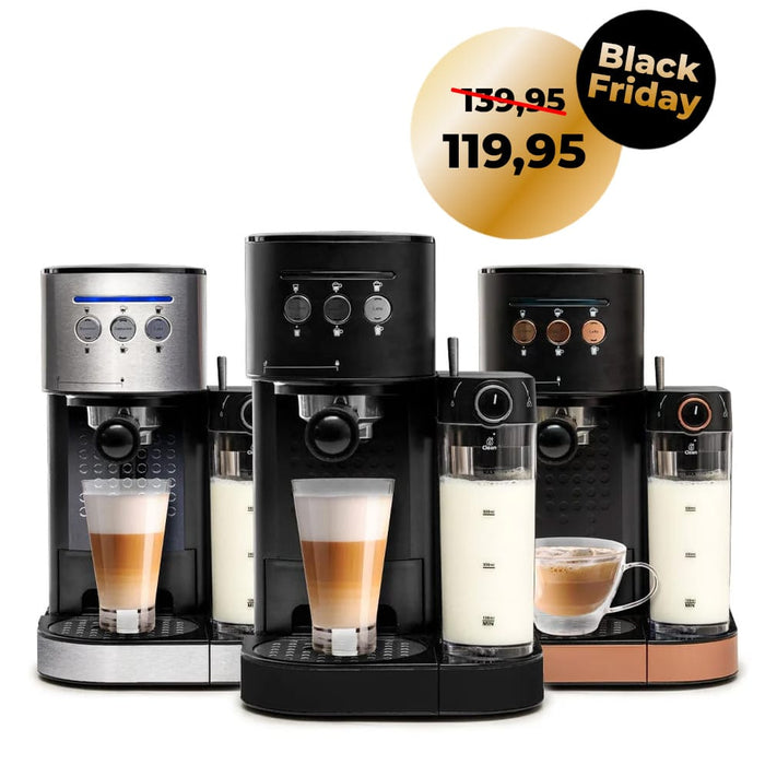 BluMill Koffiemachine met automatische melkopschuimer