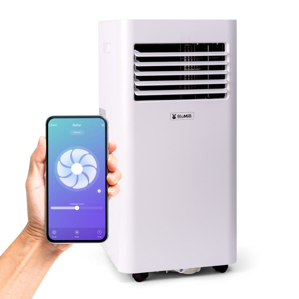 BluMill Portable Air Conditioner met WiFi 7000BTU