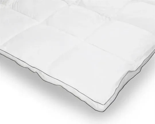 Percale Cotton Touch Enkel Dekbed - Wit - 200 x 220