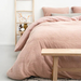 Teddy dekbedovertrek - Roze