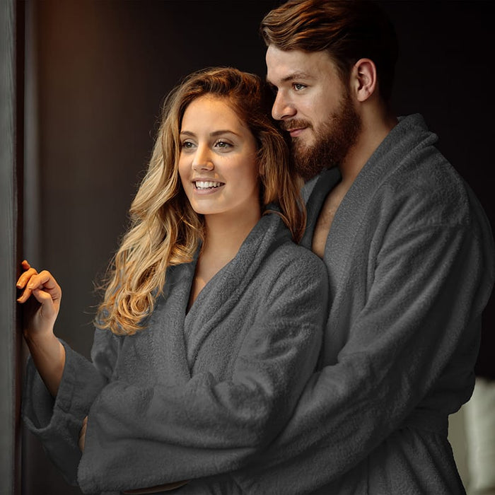 Luxe hotelkwaliteit badjas - Maat S/M - Verkrijgbaar in meerdere kleuren