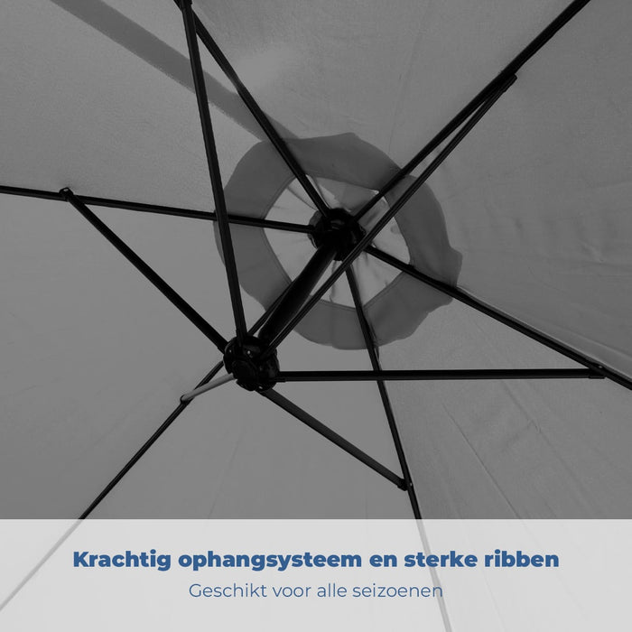 BluMill Zweefparasol inclusief beschermhoes