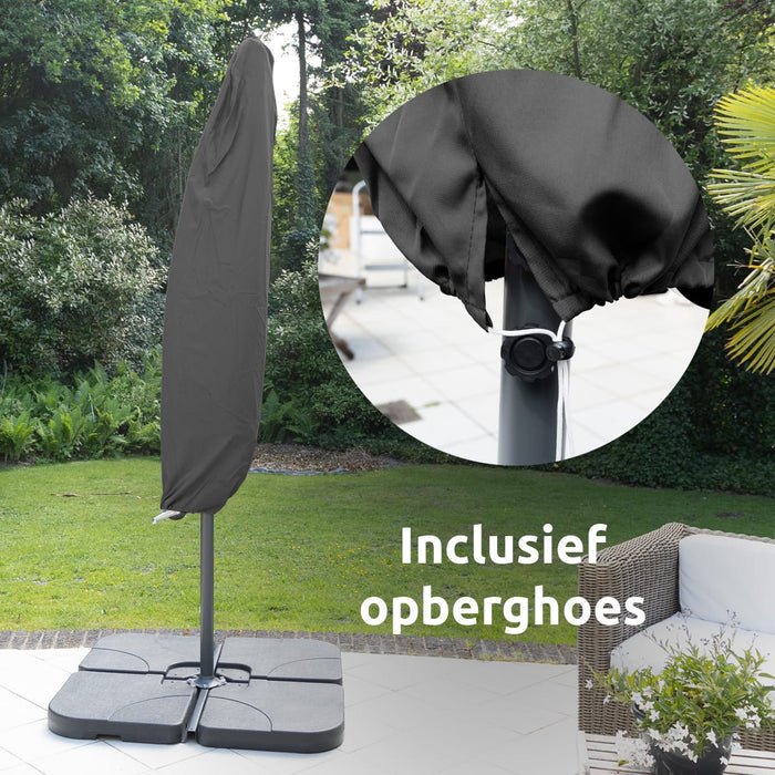 BluMill Zweefparasol inclusief beschermhoes