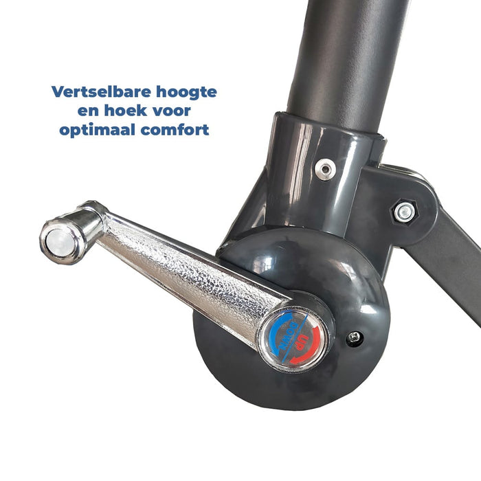 BluMill Zweefparasol taupe inclusief beschermhoes