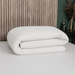2-in-1 Mousseline Wasbaar Dekbed Zonder Overtrek wit