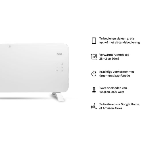 Slimme infraroodheater voor thuis en kantoor - 450W