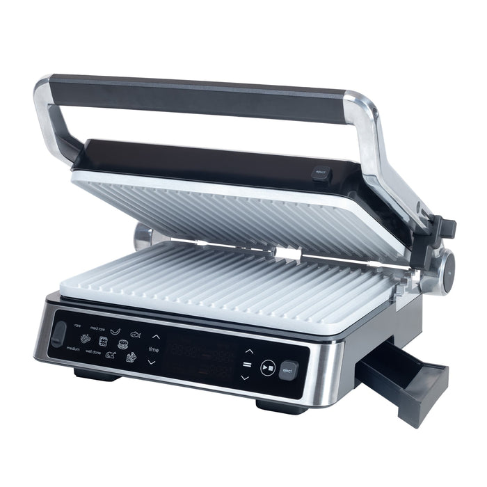 Multifunctionele Genius Chef contactgrill met 10 programma's
