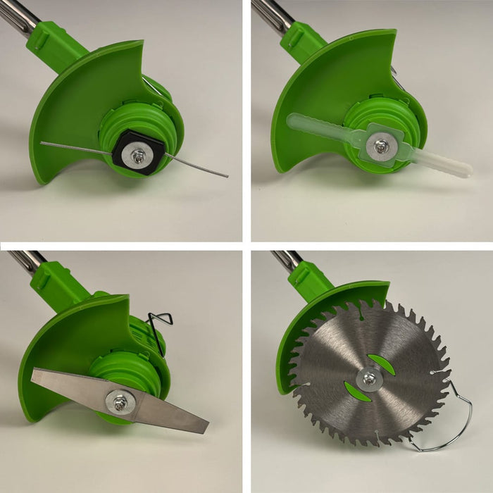 Rotorazer 8-in-1 draadloze grastrimmer op accu
