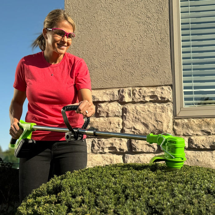 Rotorazer 8-in-1 draadloze grastrimmer op accu