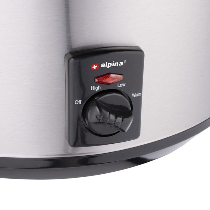 Alpina elektrische slowcooker 3,5L 3 standen