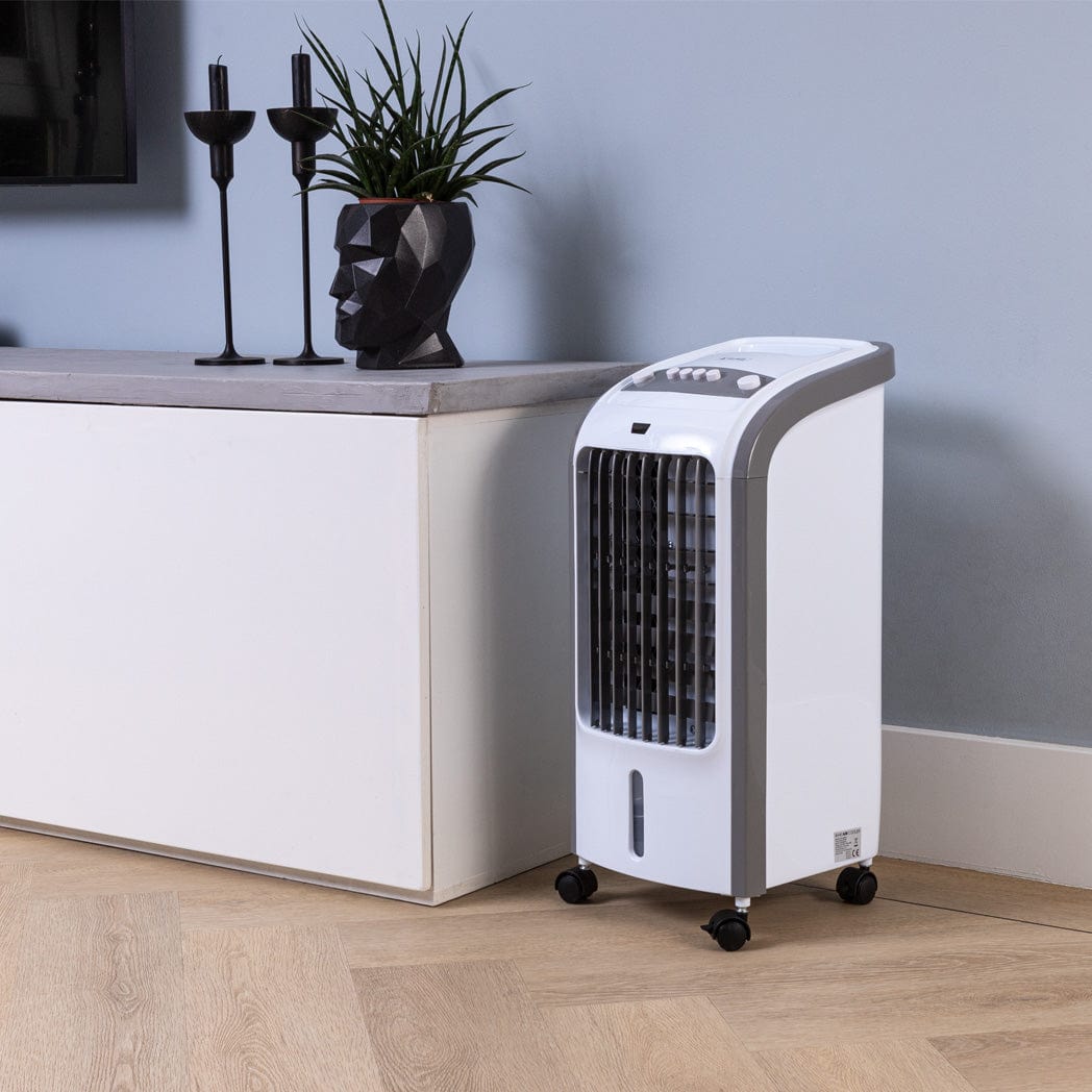 BluMill compacte verrijdbare luchtkoeler grootte