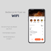 BluMill Digitale Airfryer 5L Tuya app