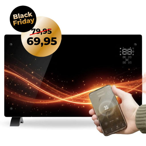 BluMill Elektrische Paneelheater met WiFi 2000W