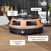 BluMill Pizza Oven met grillplaat