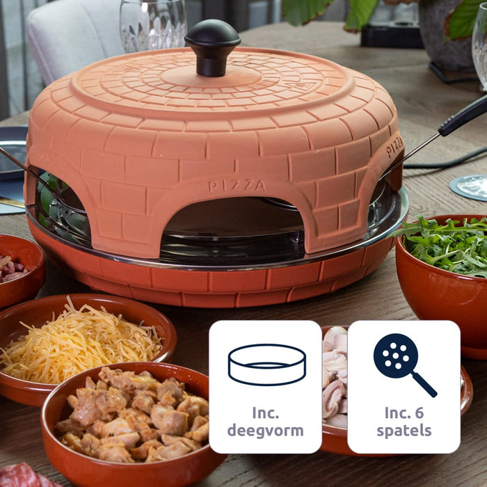 BluMill Pizza Oven met deegvorm en spatels