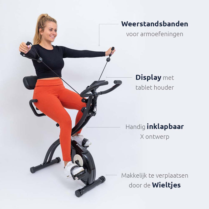 BluMill X-Bike opvouwbare hometrainer