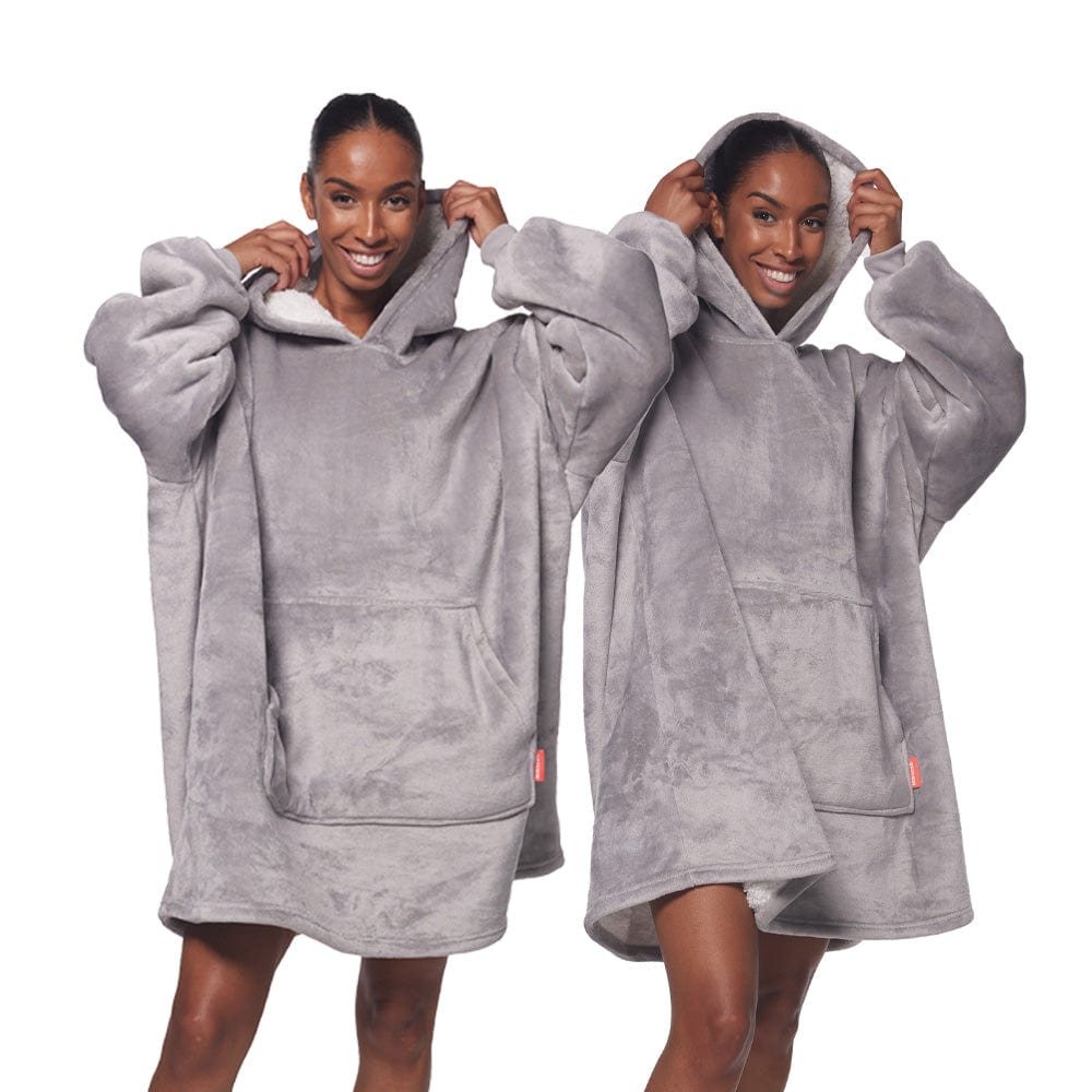 HOMIE Hoodie ultrazachte hoodie-deken - one size — Tommy Teleshopping