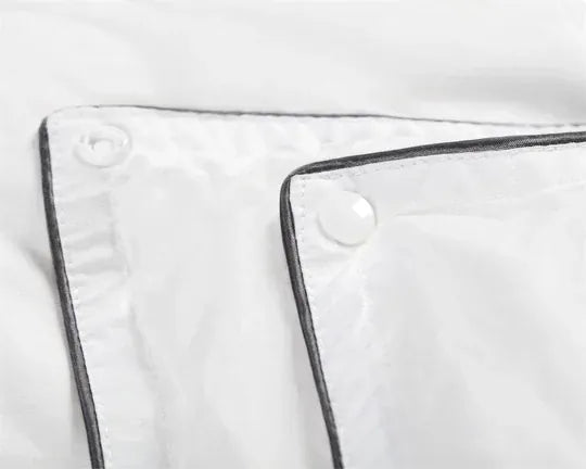 Percale Cotton Touch 4-Seizoenen Dekbed - Wit - 260 x 220