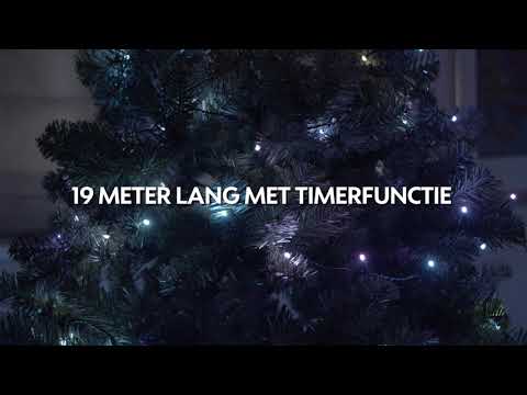 FlinQ Slimme Kerstverlichting Besturen Met Telefoon | 160 LED-lichtjes in alle kleuren