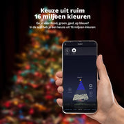 Slimme lichtsnoer verlichting met 160 multicolor LED's