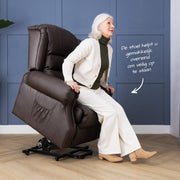 Hefstoel met massage- en warmtetherapie