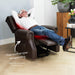 Ligstoel met massage- en warmtetherapie