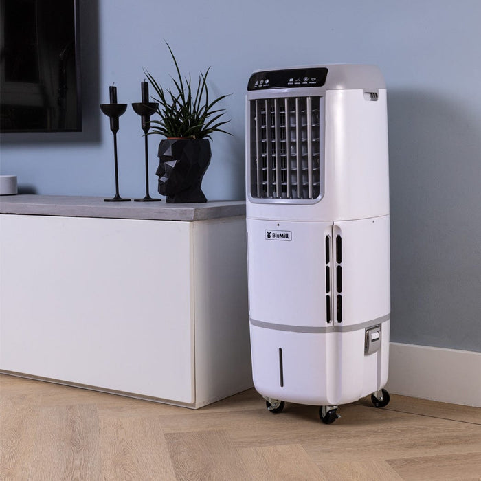 Tweede kans BluMill Power Air Cooler woonkamer