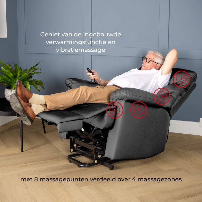 Vitadora sta-op stoel met verwarming en massage