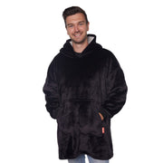 HOMIE Hoodie ultrazachte hoodie-deken zwart
